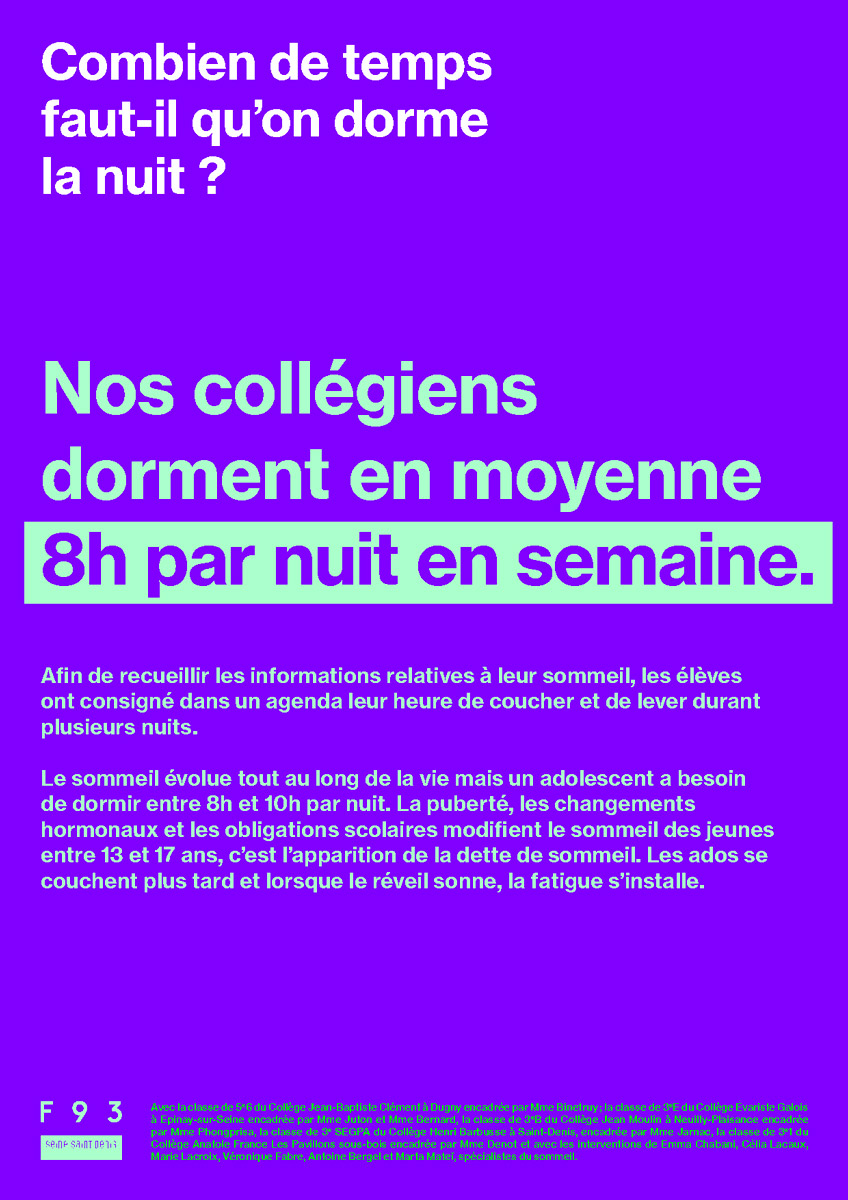 Plein sommeil