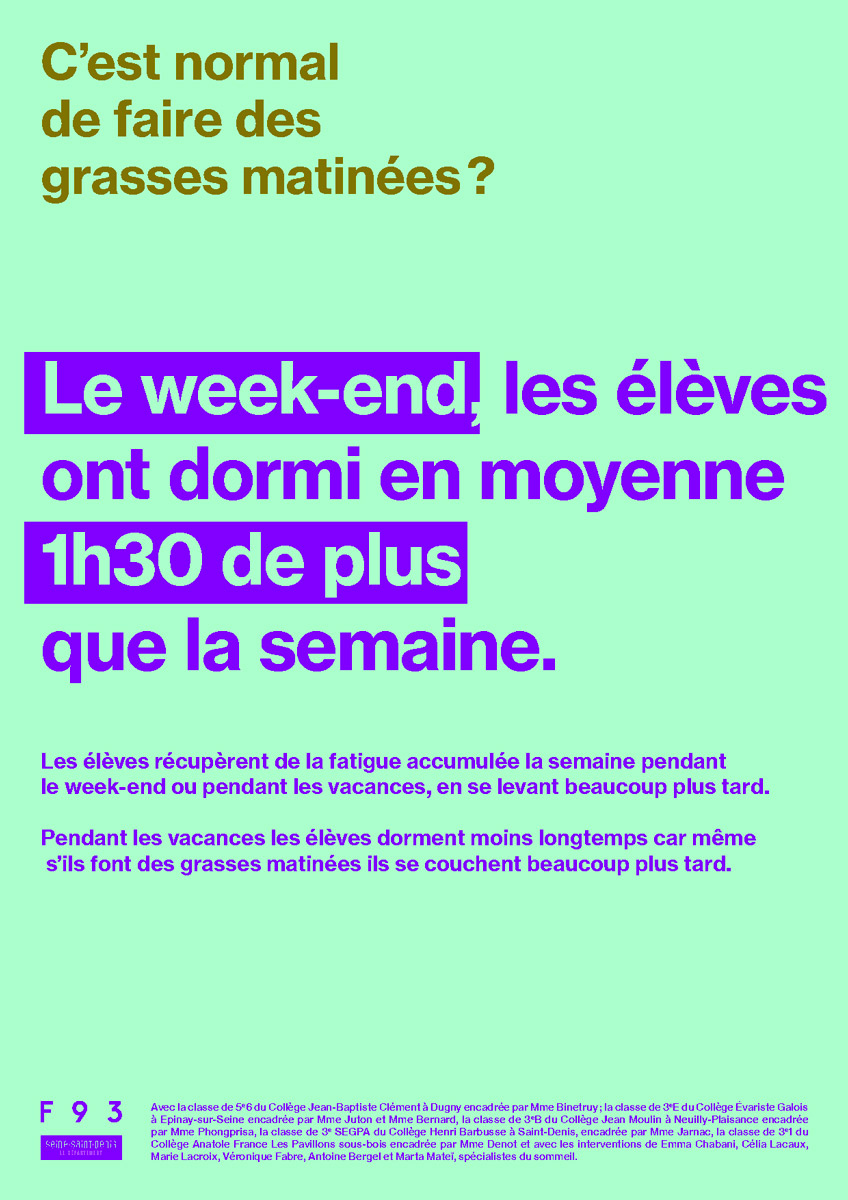 Plein sommeil