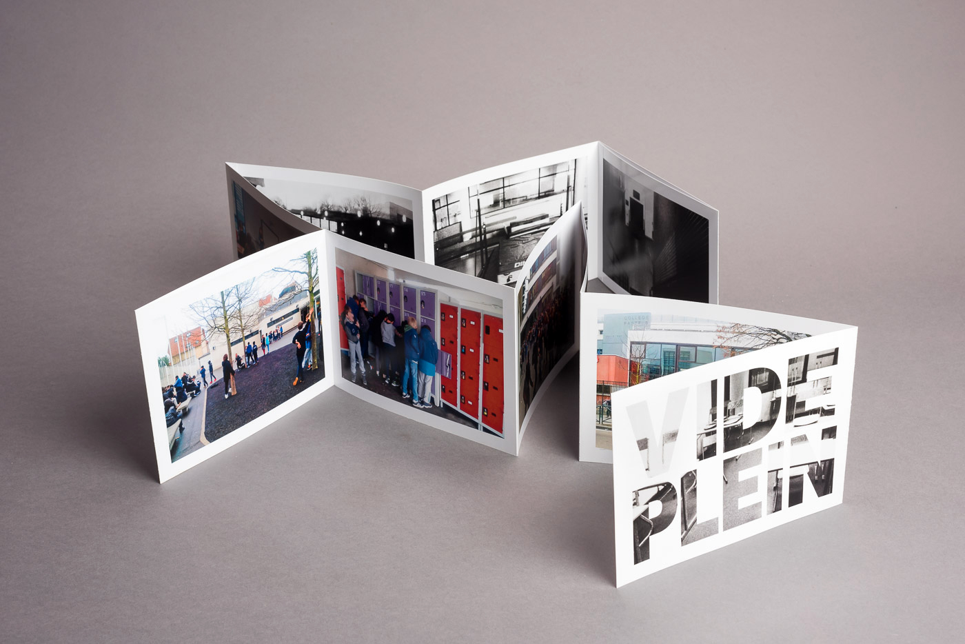 Different books - paper design