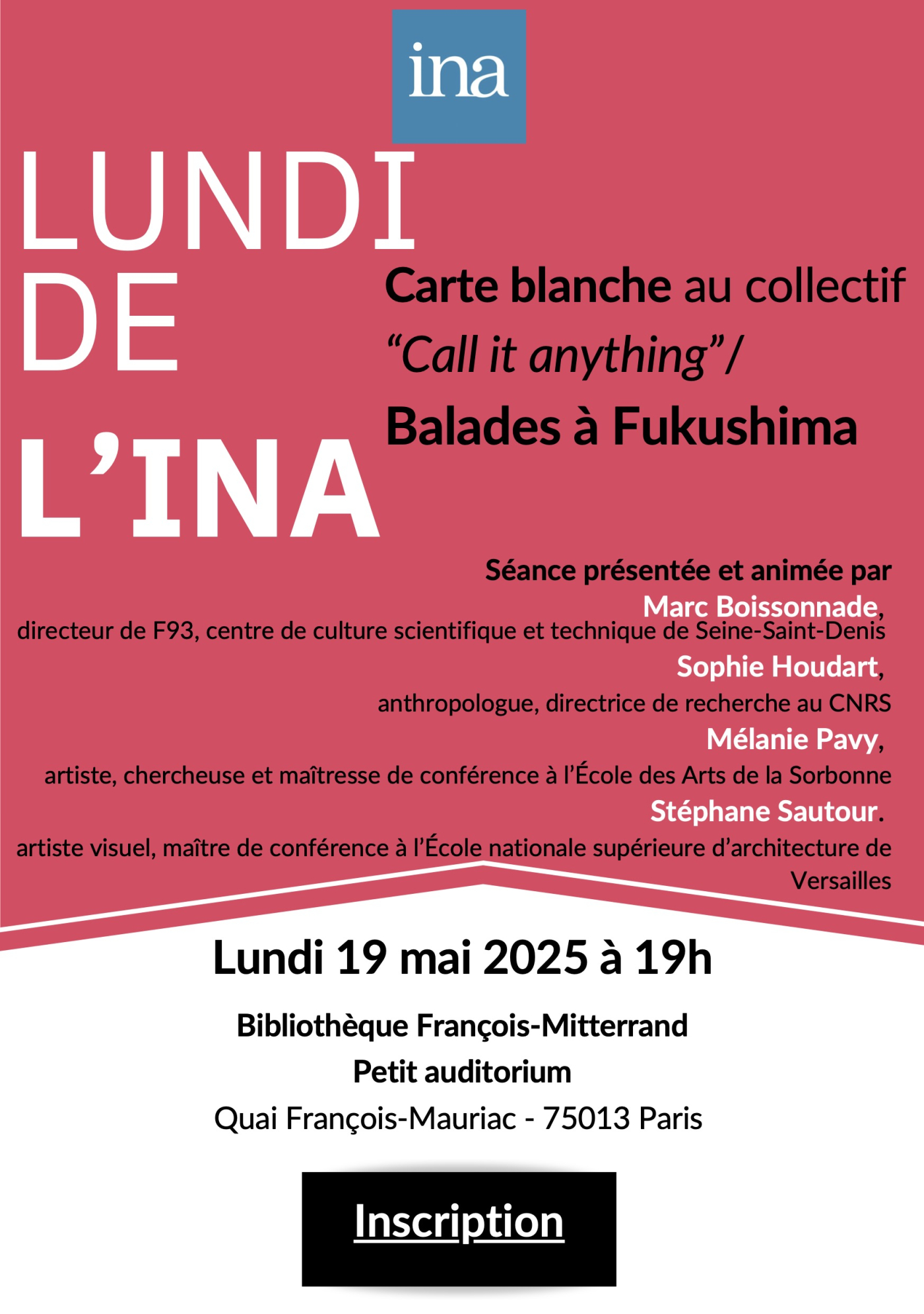Lundi de l'INA